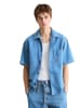 Marc O'Polo DENIM Kurzarm-Jeanshemd regular in Medium Blue