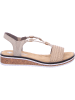 rieker Keilsandalette in beige