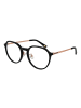 Skechers Frauen Optische Fassungen Rund Schwarz