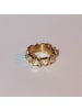 LIEBESKIND BERLIN Ring Glass Heart in gold
