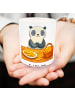 Mr. & Mrs. Panda Glas Windlicht Panda Pommes Gebet ohne Spruch in Transparent