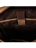 Greenburry Vintage Daypack Leder 42 cm Laptopfach braun