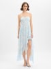 Marie Lund Abendkleid in hellblau ecru - 0001