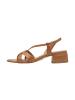 Tamaris Sandalen aus Leder Braun