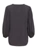 Kaffe Langarm-Bluse KAanny Regular fit in Black Oyster
