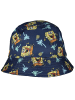 SpongeBob Spongebob Schwammkopf Fischerhut Bucket Hat Sonnenhut Anglerhut in blau