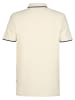 Petrol Industries Kurzarm-Poloshirt Volante in Weiß