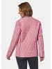 GOLDNER Kurzgröße:  Winterjacke mit Stehkragen in altrosé / rosenholz