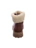 Palpa Damenschnürrstiefel warm flach  in  Braun