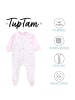 TupTam Baby Unisex Schlafstrampler mit Fuß 3er Pack in rosa