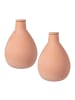 relaxdays 2 x Ollas in Terrakotta - 1 l