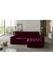 MF Design Bonita Recamiere Rechts in Weinrot -  (L) 175 x (B) 250 x (H) 92 cm