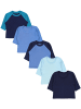 TupTam Baby Jungen Langarmshirt 5er Set in blau/grün