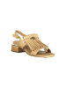Laura Biagiotti Beige Polyurethan Damen Sandale