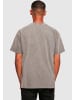 Merchcode Merchcode Summer - Surf Vibes Acid Washed Oversize Tee in asphalt