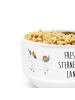 Mr. & Mrs. Panda frühstücksbowl Einhorn Happy mit Spruch in Weiß