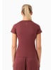 Organication T-Shirt "TATTUM" in Bordeaux