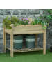 Outsunny Hochbeet 91L x 51B x 76H cm Grün
