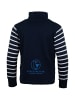SCHIETWETTER Gustav, Langarmshirt in navy-weiß/indigo