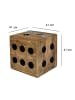 FineBuy Hocker "FB111299" in Braun /