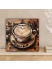 MuchoWow Leinwand Bilder Kaffee