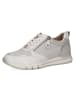 Caprice Schnürschuhe in white/silver