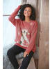 LASCANA Sweater in rot