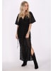 IZIA Damen Kleid in SCHWARZ