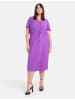 SAMOON Kleid Langarm kurz in Soft Plum