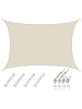 AMANKA Sonnensegel Desert Dunes 300 x 400 cm in beige