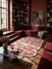 KADIMA DESIGN SOAR SPIRAL Teppich Shaped Spiral 140x200 Rosa Schlafzimmer Modern in Rosa