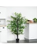 Outsunny Künstliche Banyan Baum-Ø 20 x 145H cm-Grün