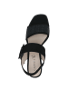 Caprice Sandale Sandalette in schwarz