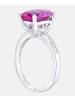 Diamant L'éternel Ring aus 375 Weißgold mit Diamant mit Saphir