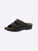 Franken-Schuhe Pantolette in schwarz