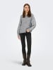 JDY Strickpullover in Light Grey Melange