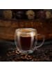 Creano Espressogläser mit Henkel doppelwandig 2er Set 100ml art. 441 Glas