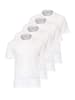Casa moda T-Shirt Basic in Weiß