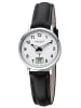 Regent FR-296 Damen-Funkuhr Gut Ablesbar Schwarz/Silberfarben