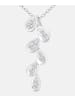 Diamant L'éternel Halskette mit Anhänger aus 375 Weißgold mit Diamant