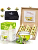 Creano Teelini-XXL Set: Geschenkset Grüner Tee + Weisser Tee