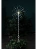 STAR Trading Erdspieß Firework Outdoor in Silber,Transparent