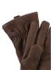 Camel Active Handschuhe aus hochwertigem Leder in Dunkelbraun