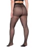 Ulla Popken Strumpfhose in schwarz