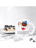 Mr. & Mrs. Panda Teetasse Spinne Agathe Kaffee mit Spruch in Transparent