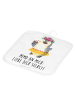 Mr. & Mrs. Panda 2er Set Topflappen Pinguin Kokosnuss mit Spruch in Weiß