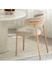 home24 Polsterstuhl PODINGTON 2er-Set in Beige