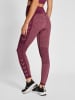 Hummel Leggings Hmlclea Damen in GRAPE WINE/CRUSHED BERRY MEL