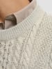 Jack & Jones Strickpullover in White Melange