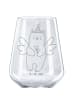Mr. & Mrs. Panda Glas für Rotwein Bär Zahnfee ohne Spruch in Transparent